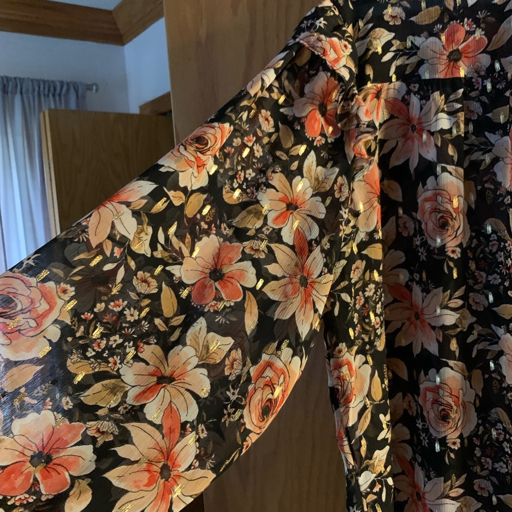 Maurices sheer shirt